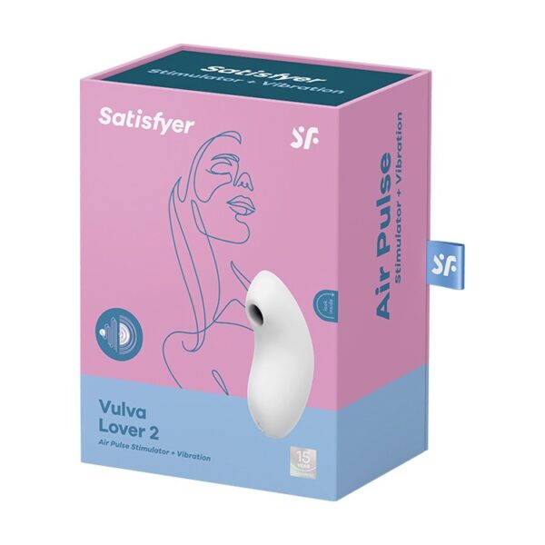 ESTIMULADOR VULVA LOVER 2 BLANCO SATISFYER - Imagen 10