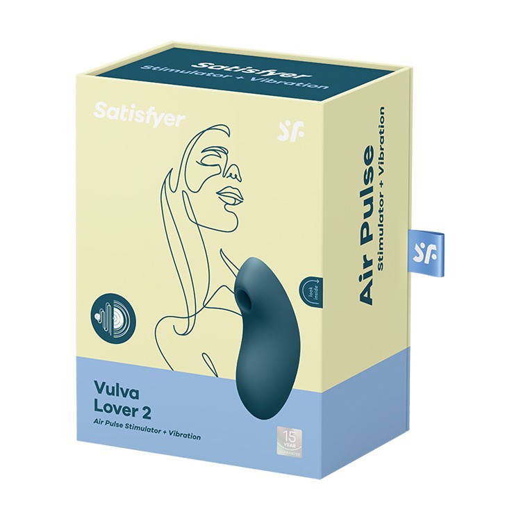 ESTIMULADOR VULVA LOVER 2 AZUL SATISFYER - Imagen 10
