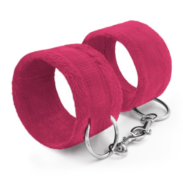 ESPOSAS DE VELCRO TOUGH LOVE CON CADENA DE 40CM EXTRA CRUSHIOUS ROSA - Imagen 3