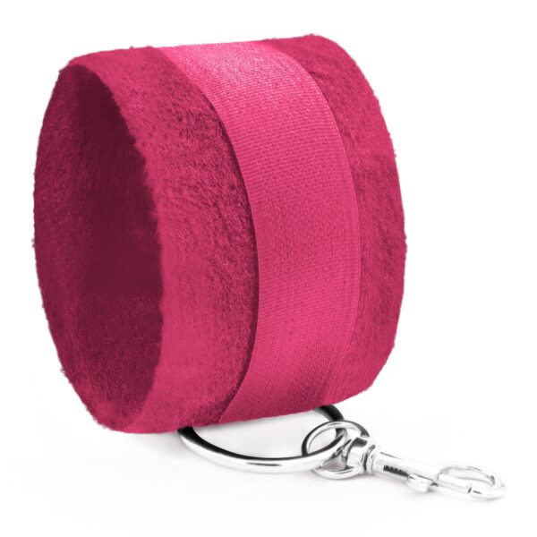 ESPOSAS DE VELCRO TOUGH LOVE CON CADENA DE 40CM EXTRA CRUSHIOUS ROSA - Imagen 4