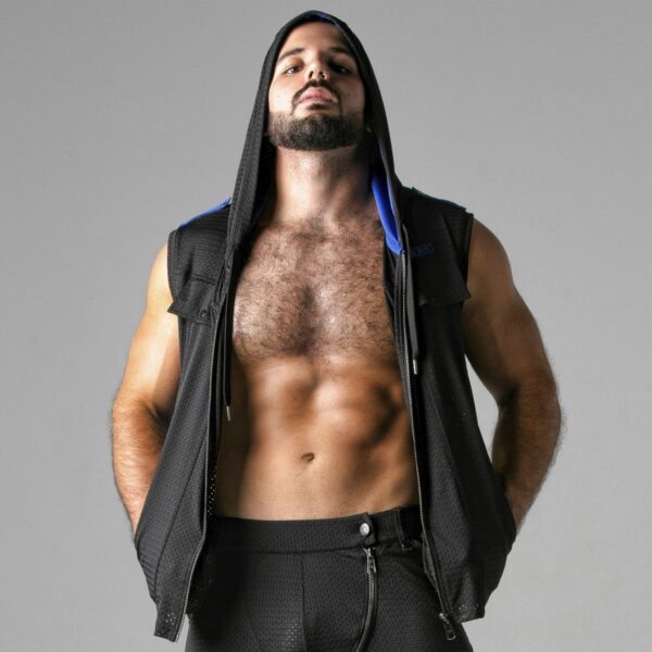 CHALECO LOOK AT HARDER HOODY AZUL LOCKER GEAR - Imagen 7