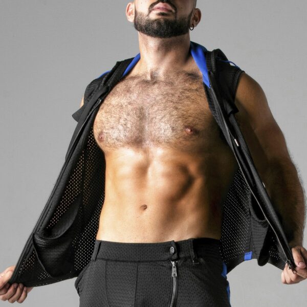 CHALECO LOOK AT HARDER HOODY AZUL LOCKER GEAR - Imagen 3