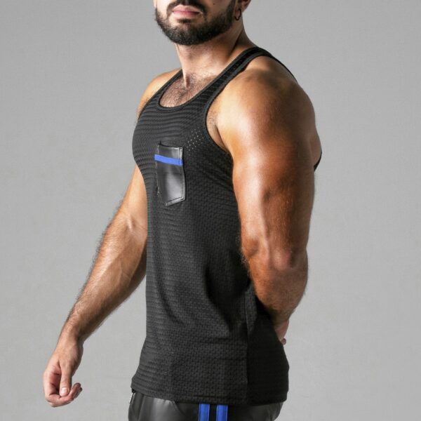 CAMISETA LOOK AT HARDER AZUL LOCKER GEAR - Imagen 4