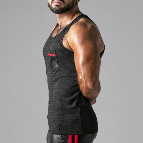 CAMISETA LOOK AT HARDER ROJO LOCKER GEAR - Imagen 4