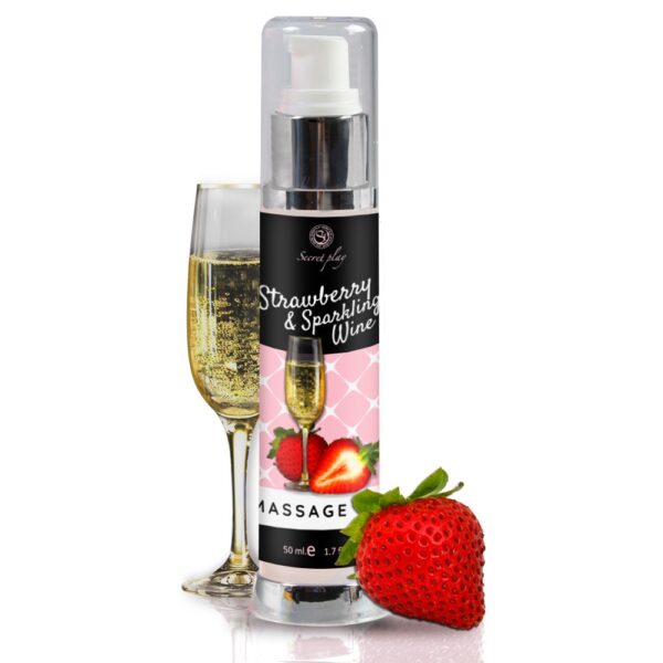 ACEITE DE MASAJE FRESA CAVA SECRET PLAY 50ML - Imagen 4