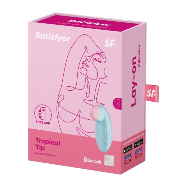 ESTIMULADOR TROPICAL TIP CONNECT APP AZUL SATISFYER - Imagen 7