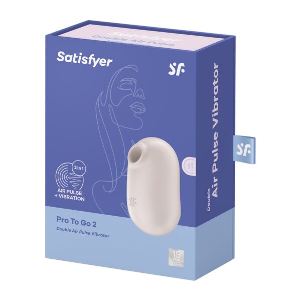 ESTIMULADOR PRO TO GO 2 BEIGE SATISFYER - Imagen 7