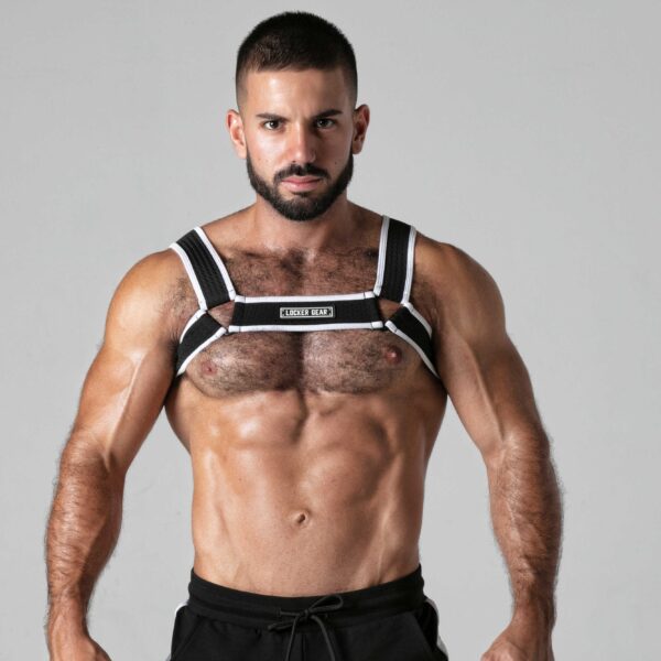 ARNÉS CORPORAL LOOK AT LOCKER GEAR BLANCO - Imagen 4