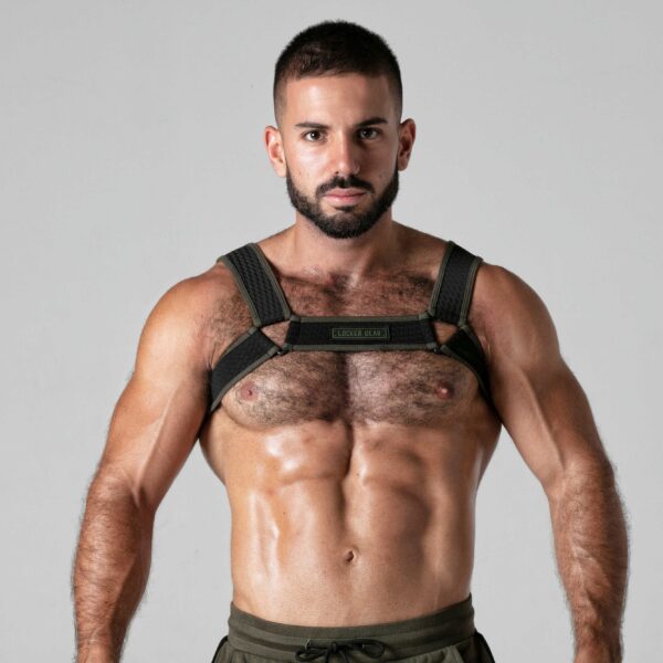 ARNÉS CORPORAL LOOK AT LOCKER GEAR VERDE - Imagen 4