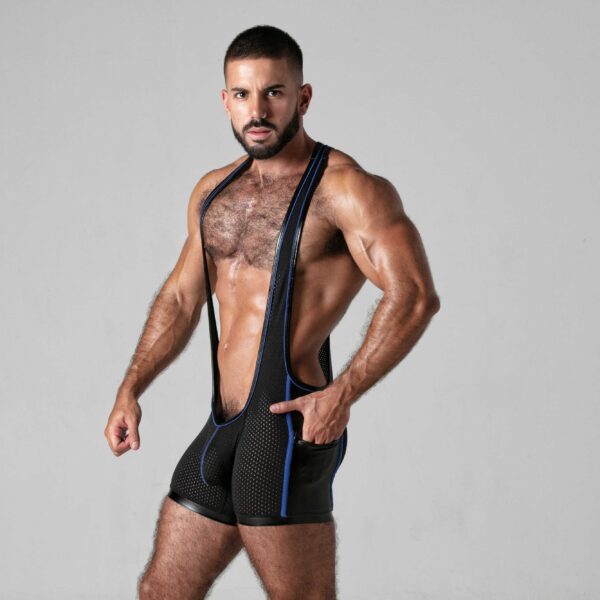 SINGLET LOOK AT IT LOCKER GEAR AZUL - Imagen 4