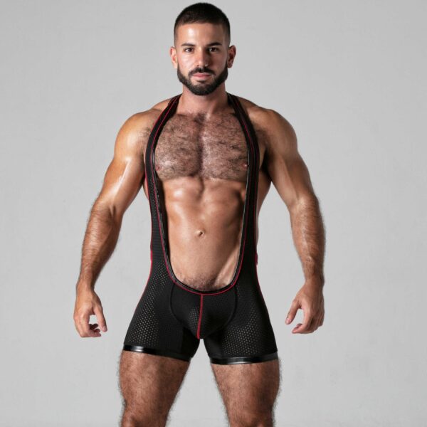 SINGLET LOOK AT IT LOCKER GEAR ROJO - Imagen 5