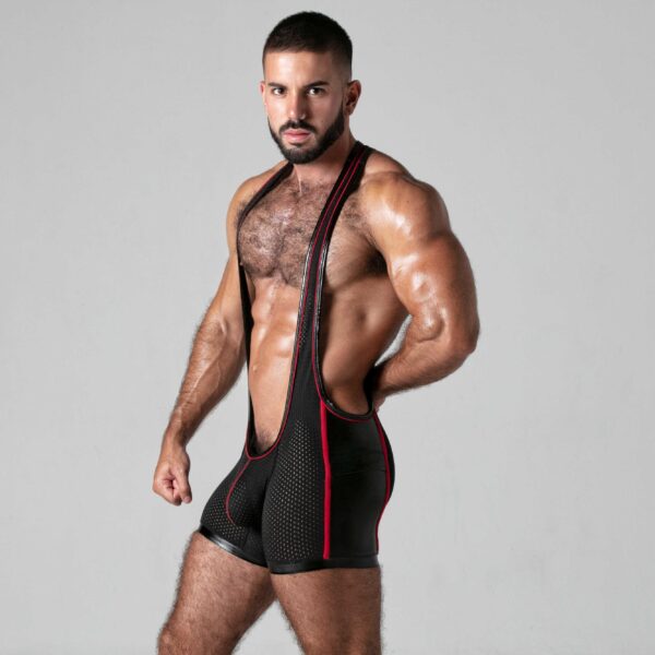 SINGLET LOOK AT IT LOCKER GEAR ROJO - Imagen 3