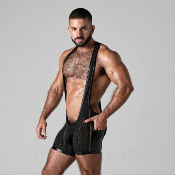 SINGLET LOOK AT IT LOCKER GEAR VERDE - Imagen 4