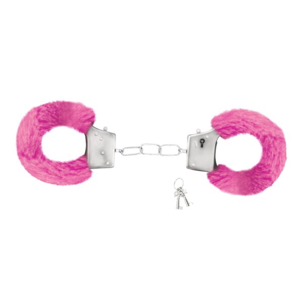 ESPOSAS DE FELPA LOVE CUFFS CRUSHIOUS ROSA