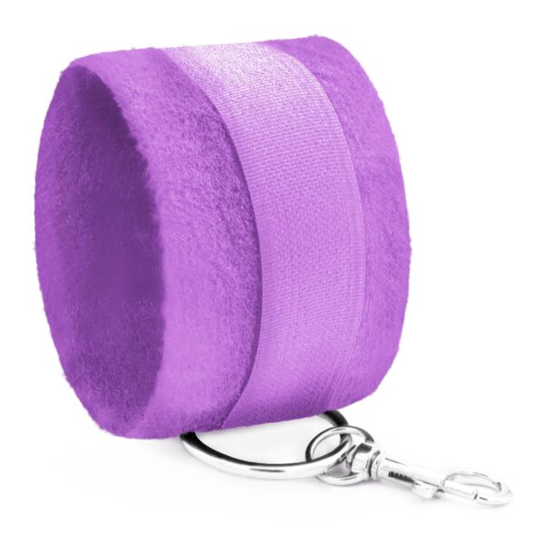 ESPOSAS DE VELCRO TOUGH LOVE CON CADENA DE 40CM EXTRA CRUSHIOUS MORADO - Imagen 4