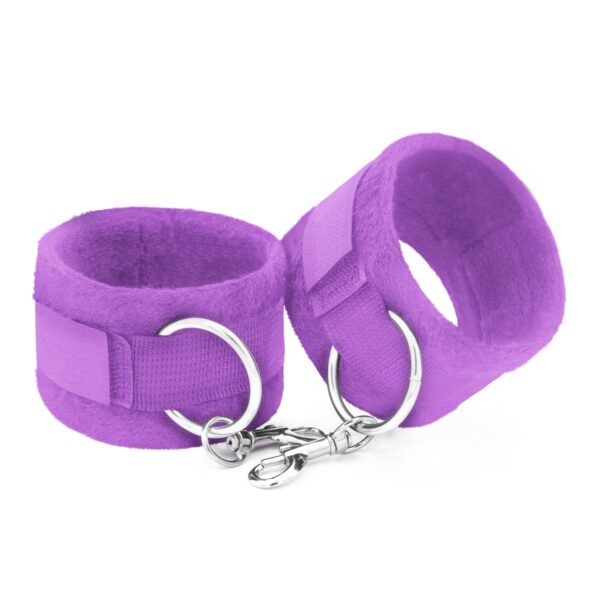 ESPOSAS DE VELCRO TOUGH LOVE CON CADENA DE 40CM EXTRA CRUSHIOUS MORADO - Imagen 5