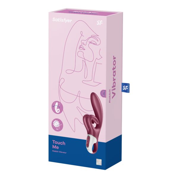 VIBRADOR TOUCH ME ROJO SATISFYER - Imagen 6