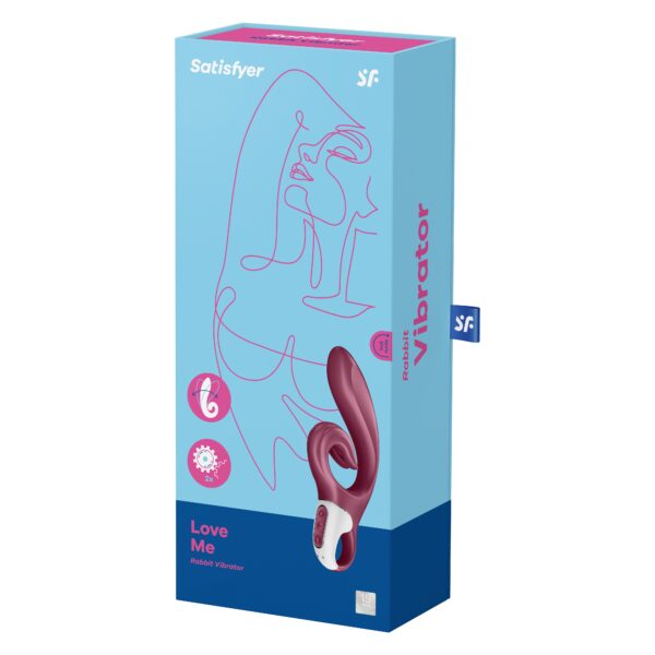 VIBRADOR LOVE ME ROJO SATISFYER - Imagen 7