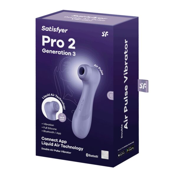 ESTIMULADOR PRO 2 GEN 3 SATISFYER CON CONNECT APP LILA - Imagen 6