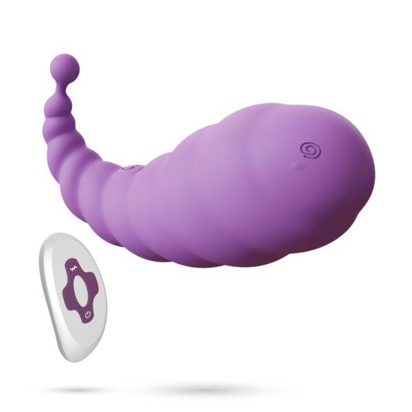 COCOON HUEVO VIBRADOR RECARGABLE CON MANDO A DISTANCIA INALÁMBRICO CRUSHIOUS MORADO - Imagen 5