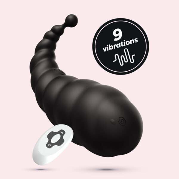 COCOON HUEVO VIBRADOR RECARGABLE CON MANDO A DISTANCIA INALÁMBRICO CRUSHIOUS NEGRO - Imagen 12