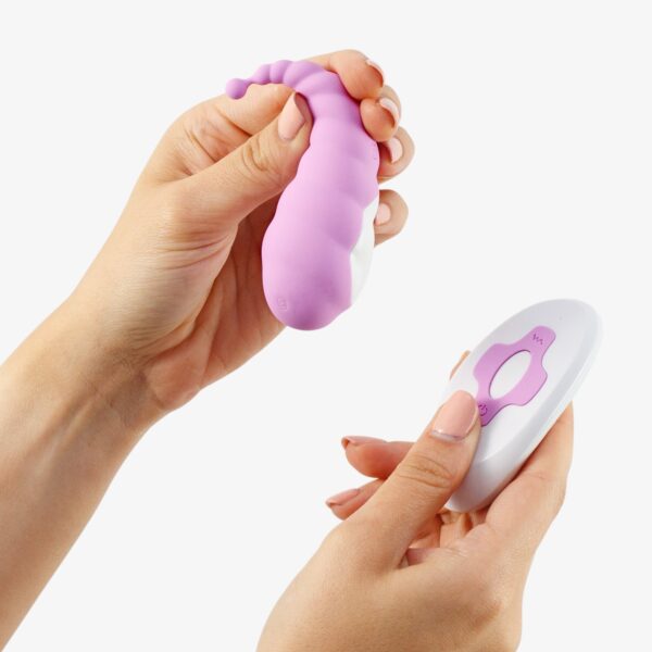 COCOON HUEVO VIBRADOR RECARGABLE CON MANDO A DISTANCIA INALÁMBRICO CRUSHIOUS MORADO - Imagen 11