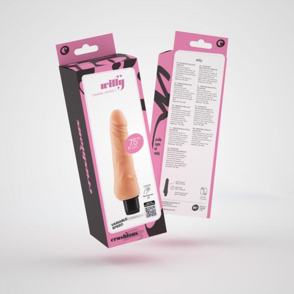 VIBRADOR REALISTA WILLY CRUSHIOUS - Imagen 8