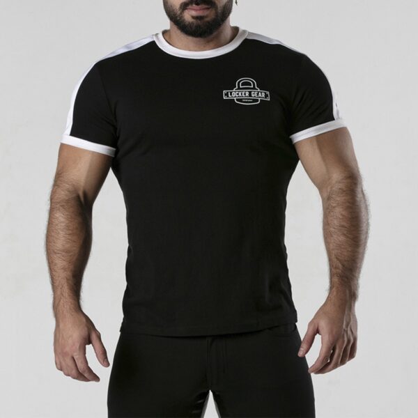 CAMISETA PADLOCK T-SHIRT NEGRA LOCKER GEAR - Imagen 4