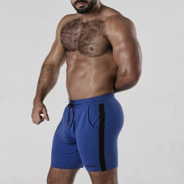 PANTALÓN CORTO SIDE STRIP SHORT AZUL LOCKER GEAR - Imagen 4