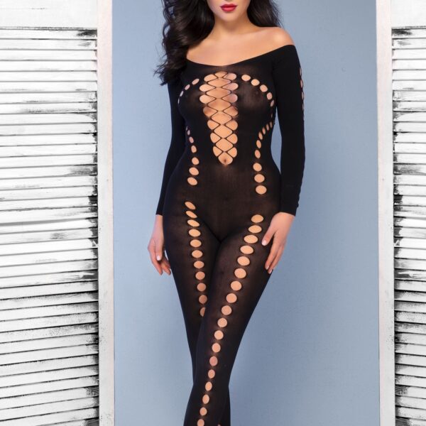 BODYSTOCKING CR-4646 NEGRO CHILIROSE - Imagen 7