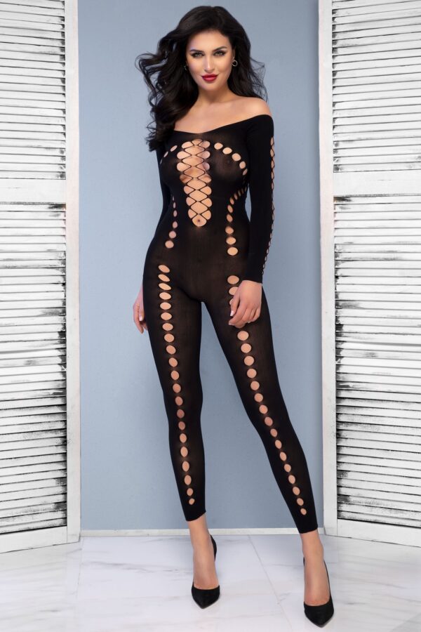 BODYSTOCKING CR-4646 NEGRO CHILIROSE - Imagen 6