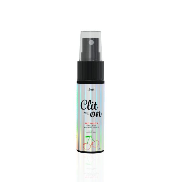 SPRAY ESTIMULADOR PARA CLITÓRIS CLIT ON ME FRUTOS ROJOS INTT 12ML - Imagen 3