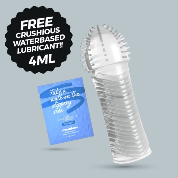 FUNDA PARA EL PENE RIBBED CRUSHIOUS - Imagen 11