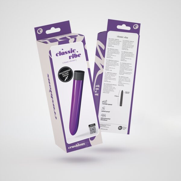 VIBRADOR CLASSIC VIBE CRUSHIOUS MORADO - Imagen 5