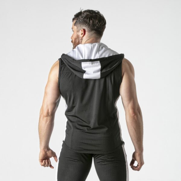 CHALECO HOODY BLANCO LOCKER GEAR - Imagen 3