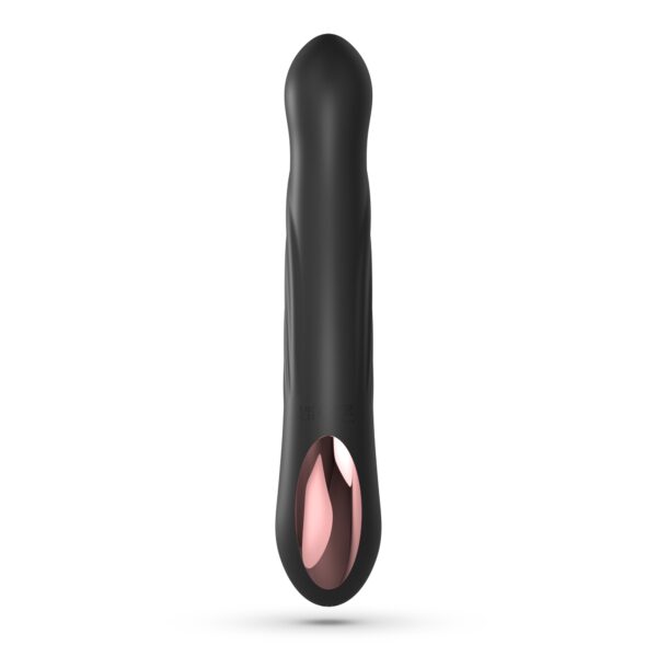 LAPIN VIBRADOR CONEJO RECARGABLE CON EMPUJE NEGRO CRUSHIOUS - Imagen 6