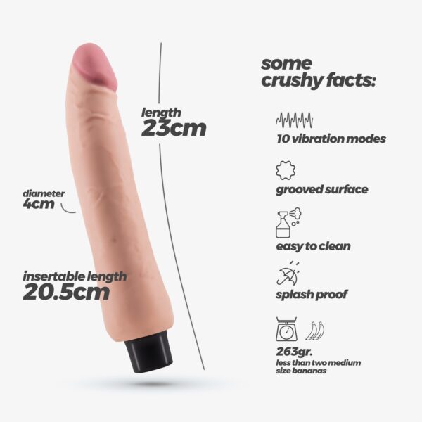 VIBRADOR REALISTA CASANOVA CRUSHIOUS - Imagen 8