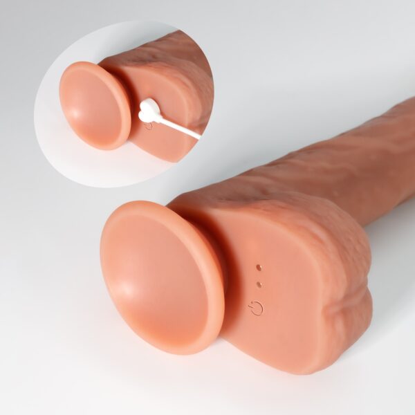 VIBRADOR DE SILICONA LIQUIDA INVIKTUS VIBE 8,5 CRUSHIOUS PIEL - Imagen 7