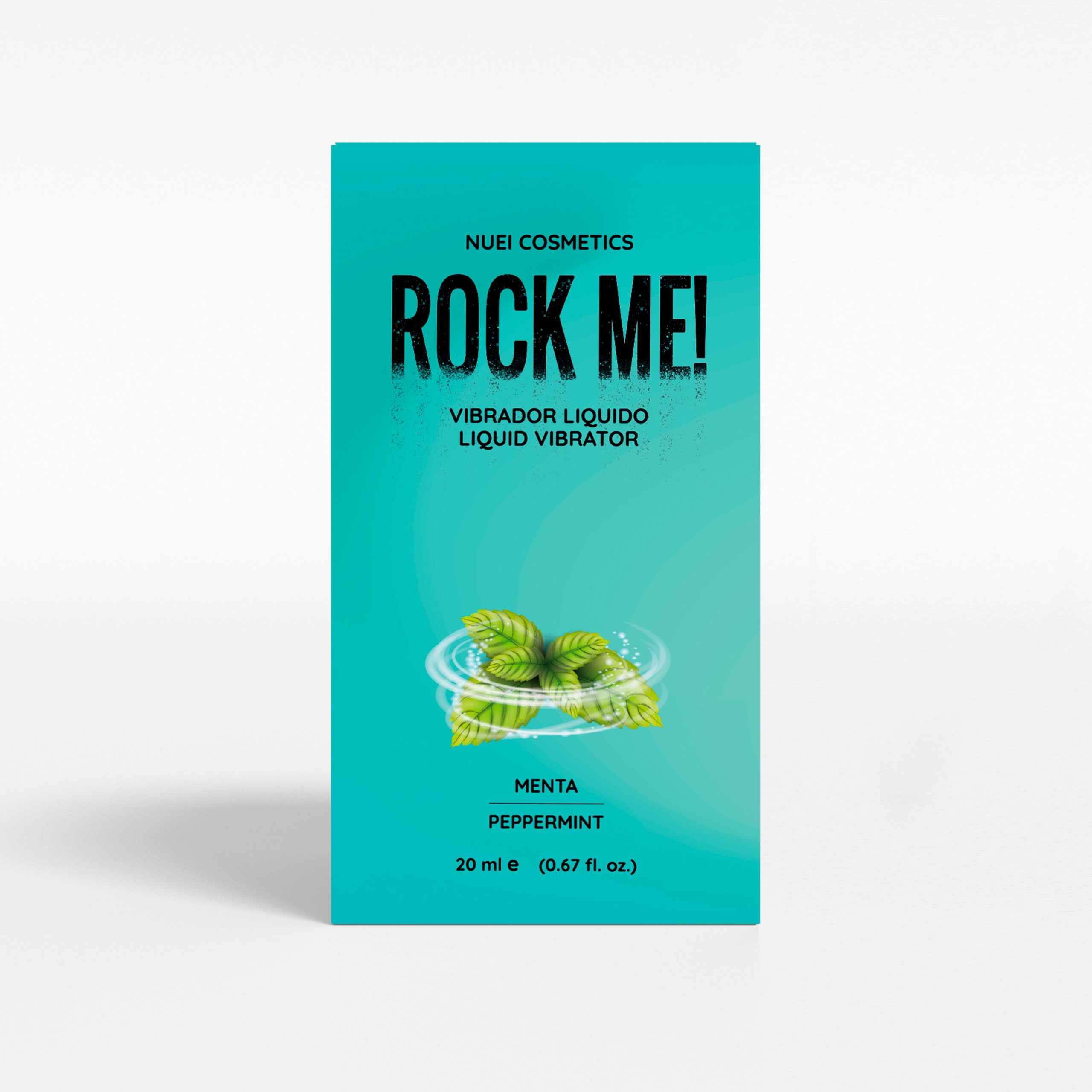VIBRADOR LÍQUIDO ROCK ME! MENTA 20 ML NUEI - Imagen 3