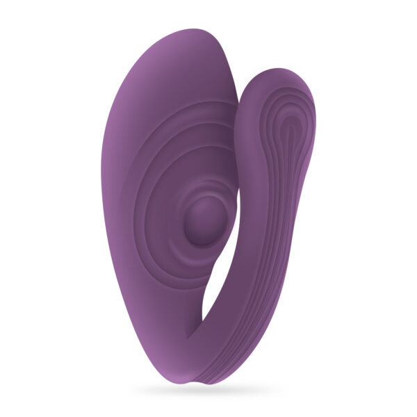 VIBRADOR RECARGABLE CON MANDO PLEASURISER Y REGALO DE LUBRICANTE A BASE DE AGUA CRUSHIOUS - Imagen 6