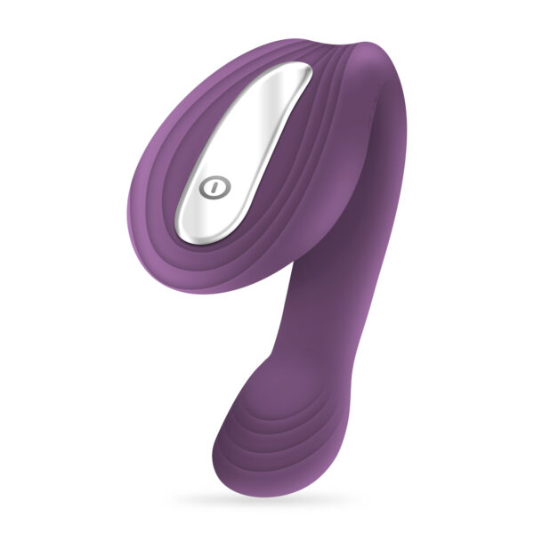 VIBRADOR RECARGABLE CON MANDO PLEASURISER Y REGALO DE LUBRICANTE A BASE DE AGUA CRUSHIOUS - Imagen 7