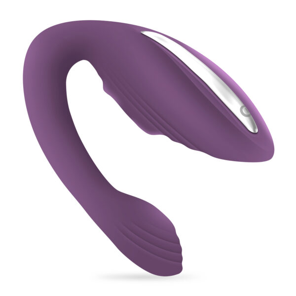 VIBRADOR RECARGABLE CON MANDO PLEASURISER Y REGALO DE LUBRICANTE A BASE DE AGUA CRUSHIOUS - Imagen 8