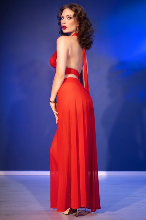 CONJUNTO DE 3 PIEZAS CR-4857 ROJO CHILIROSE - Imagen 5