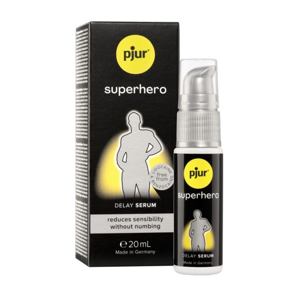 SUERO RETARDANTE SUPERHERO 0.7 FL OZ / 20 ML PJUR - Imagen 3