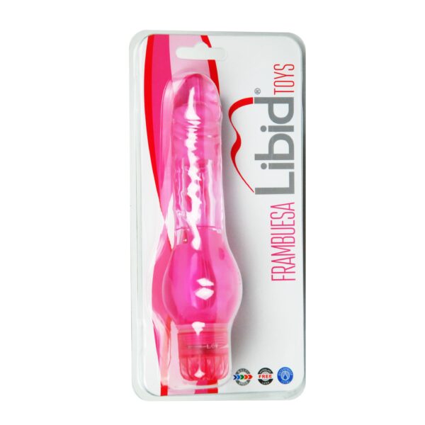 VIBRADOR FRAMBUESA LIBID TOYS - Imagen 3