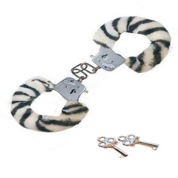 ESPOSAS DE FELPA FURRY FUN CEBRA TOYJOY - Imagen 4