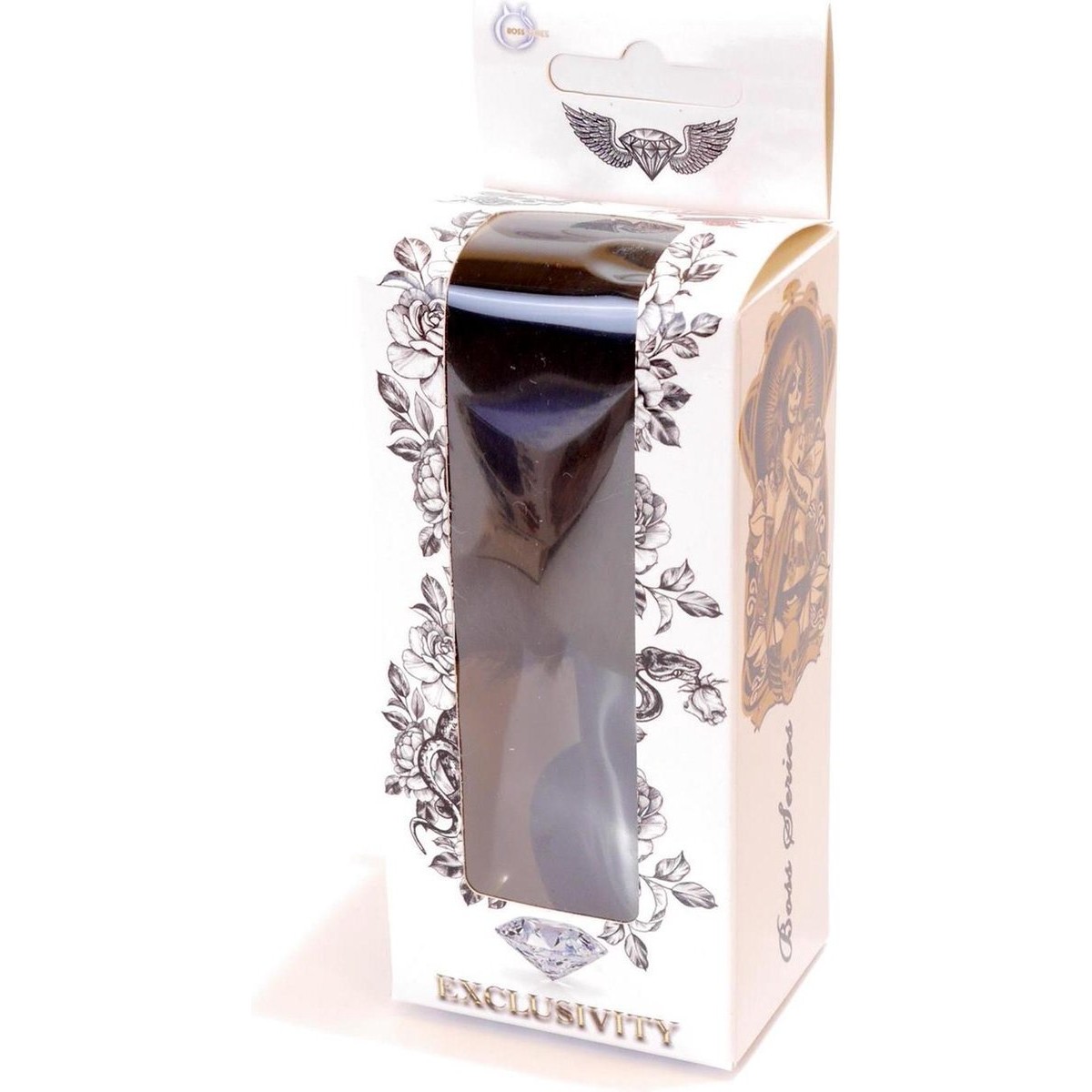PLUG ANAL CON COLA DE CONEJO EXCLUSIVITY NEGRO BOSS SERIES - Imagen 3