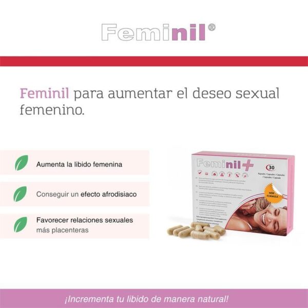 COMPRIMIDOS ESTIMULANTES FEMENINOS FEMINIL 500COSMETICS - Imagen 6