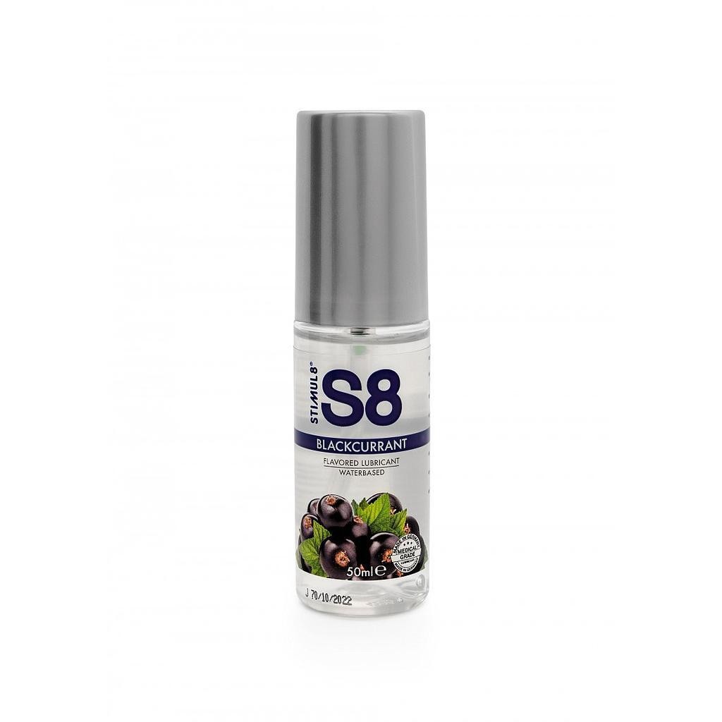 LUBRICANTE A BASE DE AGUA CON SABOR A GROSELLA NEGRA S8 STIMUL8 50ML - Imagen 3