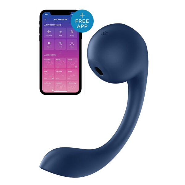 ESTIMULADOR PRO+ WAVE 4 CONNECT APP AZUL SATISFYER - Imagen 3